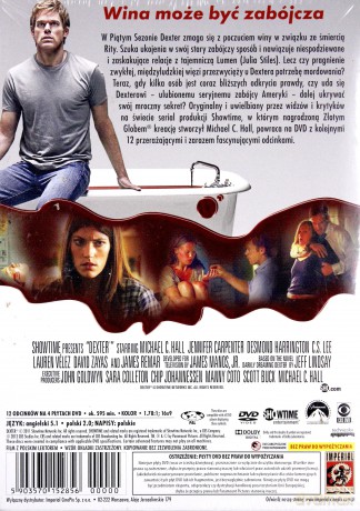 Dexter sezon 5 [BOX] [4DVD]