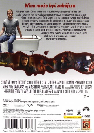 Dexter sezon 5 [BOX] [4DVD]