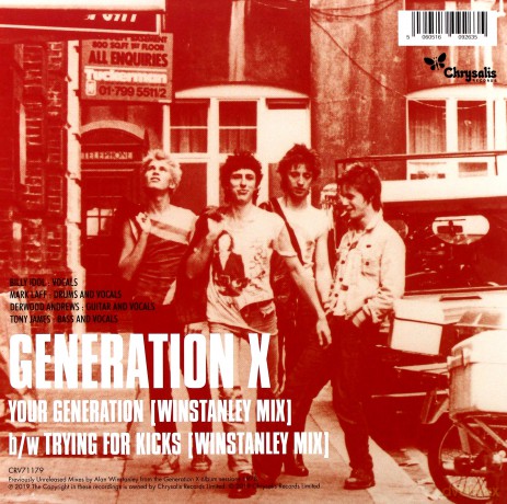 Generation X: Your Generation (Winstanley Mix) (Red) (RSD) [Winyl]