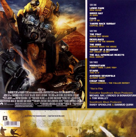 Transformers: Revenge Of The Fallen soundtrack (Transformers: Zemsta upadłych) (RSD) [2xWinyl]