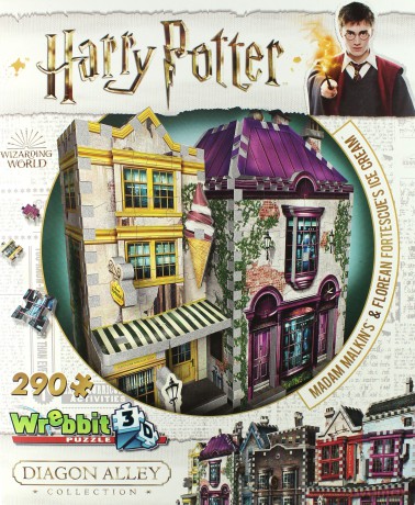 Harry Potter Diagon Alley Collection - Madam Malkins & Florean Fortescues 3D 290 el. [PUZZLE]