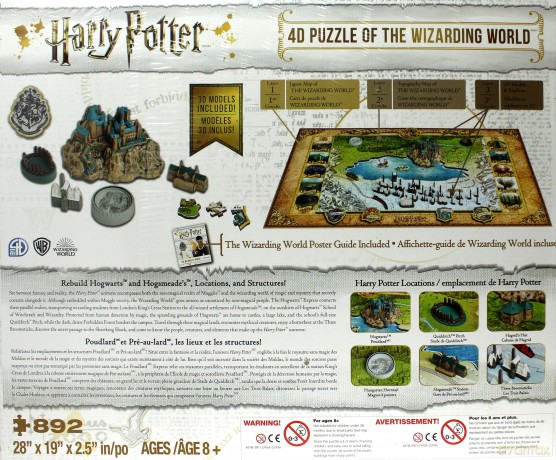 Harry Potter The Wizarding World 4D 892 el. [PUZZLE]