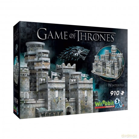 Game of Thrones Winterfell 3D 910 el. (Gra o Tron) [PUZZLE]