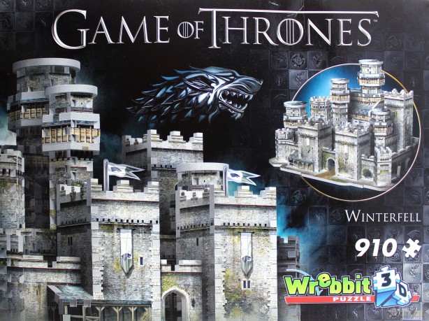 Game of Thrones Winterfell 3D 910 el. (Gra o Tron) [PUZZLE]