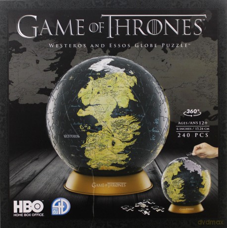 Game of Thrones 6 Inch Globe 4D 240 el. (Gra o Tron) [PUZZLE]