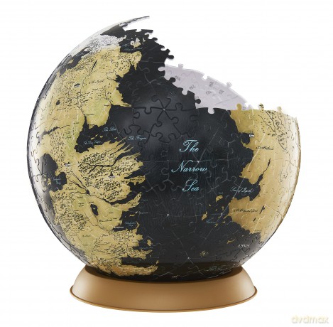 Game of Thrones 9 Inch Globe 4D 540 el. (Gra o Tron) [PUZZLE]