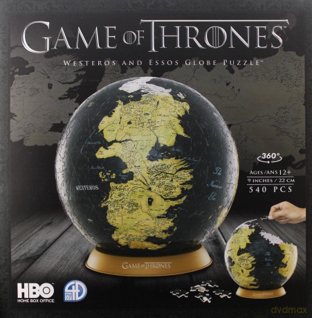 Game of Thrones 9 Inch Globe 4D 540 el. (Gra o Tron) [PUZZLE]