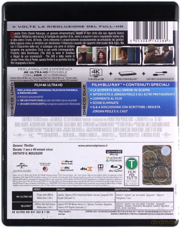 Get Out  (Uciekaj) [Blu-Ray 4K]+[Blu-Ray]