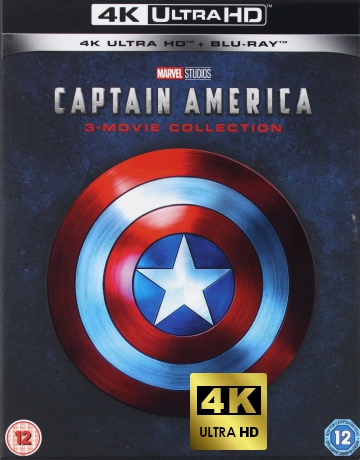 Captain America: 3-Movie Collection [BOX] [3xBlu-Ray 4K]+[3xBlu-Ray]