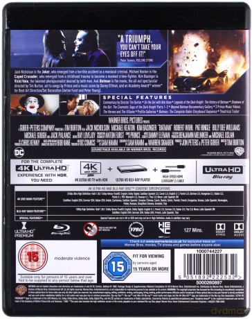 Batman [Blu-Ray 4K]+[Blu-Ray]