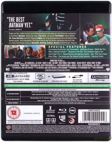 Batman Forever [Blu-Ray 4K]+[Blu-Ray]