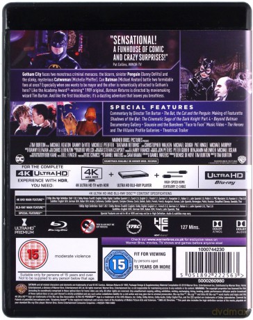 Powrót Batmana [Blu-Ray 4K]+[Blu-Ray]