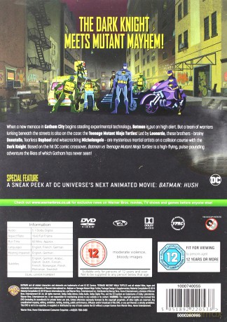 Batman kontra Wojownicze Żółwie Ninja [DVD]