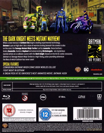 Batman vs. Teenage Mutant Ninja Turtles [Blu-Ray]
