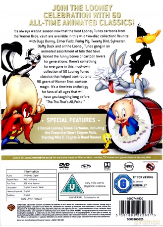 Best Of Warner Bros. 50 Cartoon Collection: Looney Tunes [2DVD]