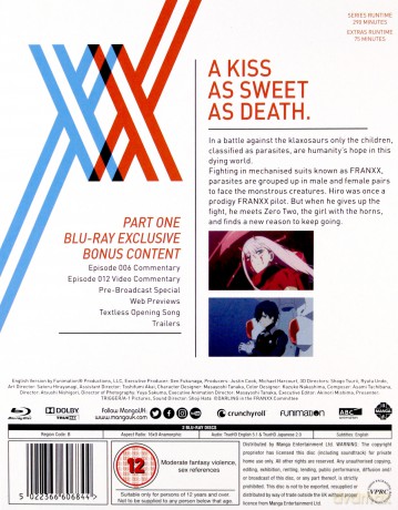 Darling In The Franxx - Part One [2xBlu-Ray]