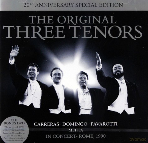 Three Tenors: In Concert 20th Anniversary Editon [CD]+[DVD]