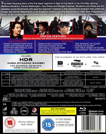 Chwała (1989) (30th Anniversary) [Blu-Ray 4K]+[Blu-Ray]