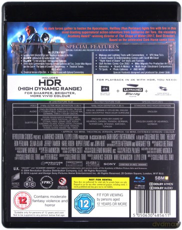 Hellboy [Blu-Ray 4K]+[Blu-Ray]