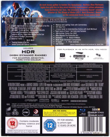 Hellboy [Blu-Ray 4K]+[Blu-Ray]
