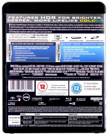 Hellboy II: Złota Armia [Blu-Ray 4K]+[Blu-Ray]