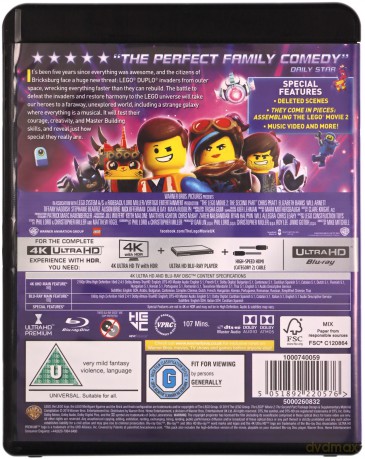 Lego Movie 2 (Lego: Przygoda 2) [Blu-Ray 4K]+[Blu-Ray]