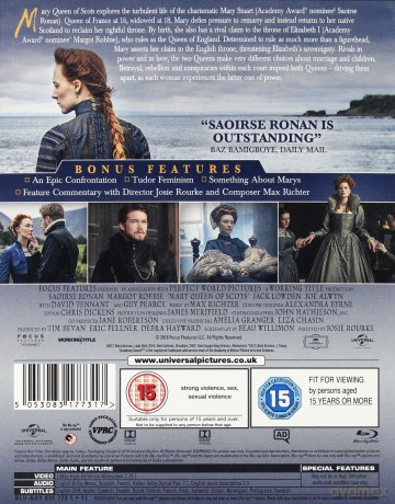 Mary Queen Of Scots (Maria, królowa Szkotów) [Blu-Ray]