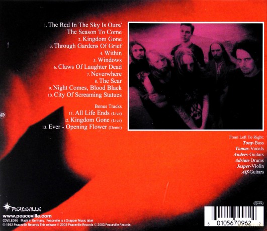 At The Gates: The Red in the Sky Is Ours [CD]