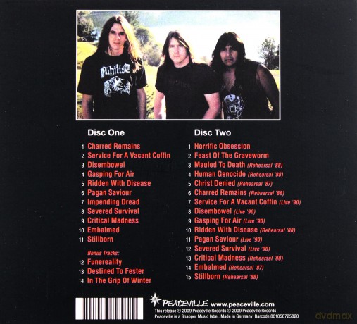 Autopsy: Severed Survival (digipack) [2CD]