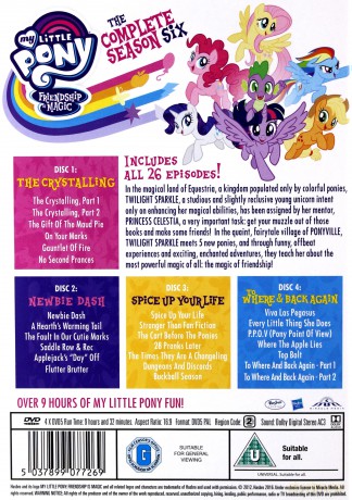 My Little Pony Complete Season 6 [4DVD]