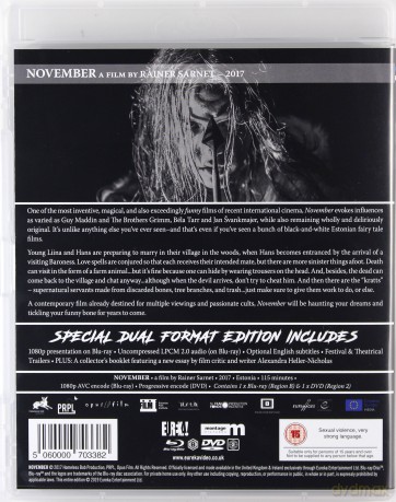 November (Listopad) [Blu-Ray]+[DVD]