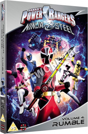 Power Rangers Ninja Steel: Rumble (Volume 4) Episodes 13-16 & Halloween [DVD]