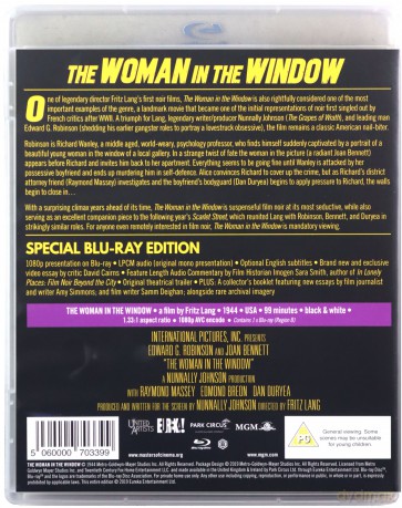 Woman In The Window (Dziewczyna w oknie) [Blu-Ray]