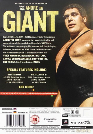 WWE: Andre The Giant [DVD]