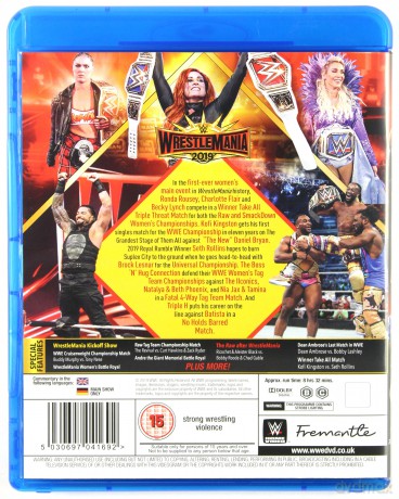 WWE: Wrestlemania 35 (WrestleMania 35) [2xBlu-Ray]