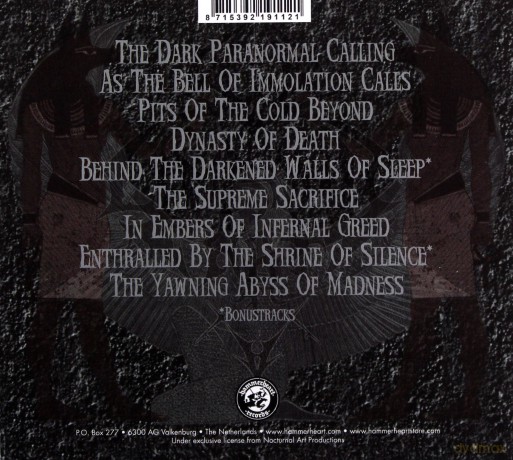 Limbonic Art: Ad Noctum Dynasty Of Death (digipack) [CD]