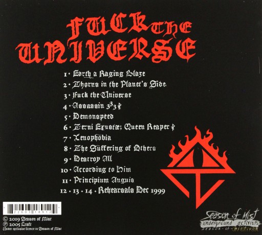 Craft: Fuck The Universe (digipack) [CD]