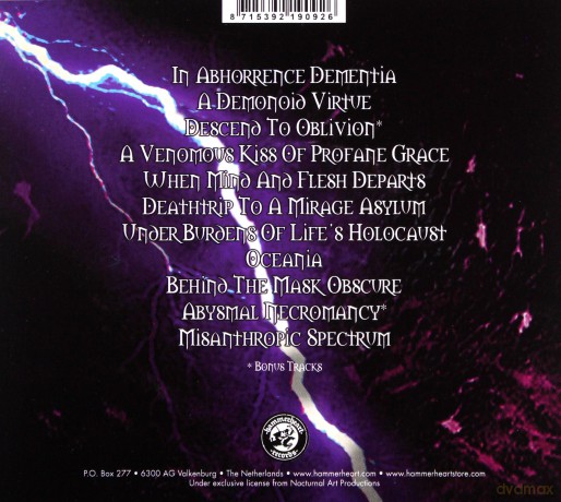 Limbonic Art: In Abhorrence Dementia (digipack) [CD]