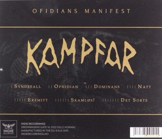 Kampfar: Ofidians Manifest [CD]
