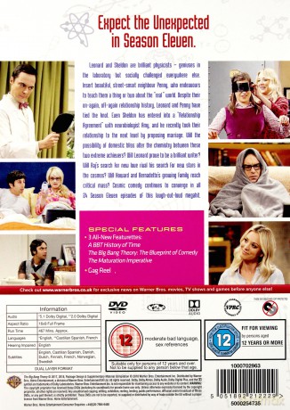 Big Bang Theory Season 11 (Teoria wielkiego podrywu) [DVD]