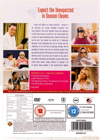 Big Bang Theory Season 11 (Teoria wielkiego podrywu) [DVD]