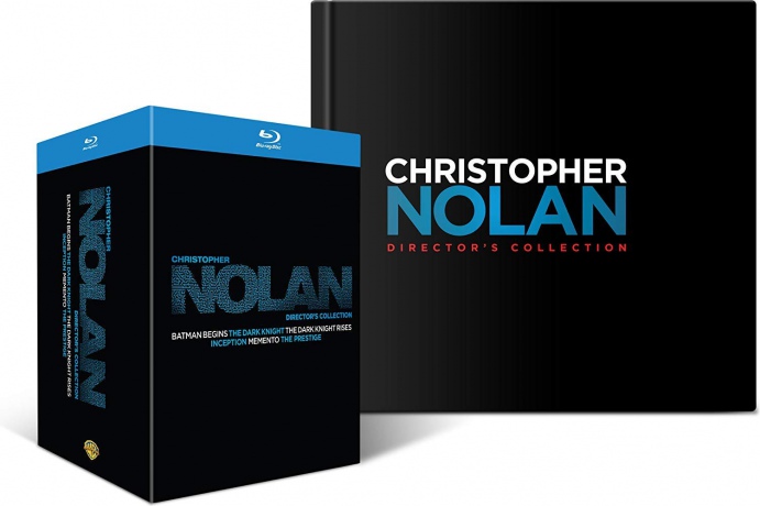 Christopher Nolan - Director's Collection: Batman Begins / The Dark Knight / The Dark Knight Rises / Inception / Memento / Prestige (Batman - Początek / Mroczny rycerz / Mroczny Rycerz powstaje / Incepcja / Memento / Prestiż) [BOX] (Batman - Początek / Mr