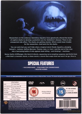 Deep Blue Sea (Piekielna głębia) [DVD]