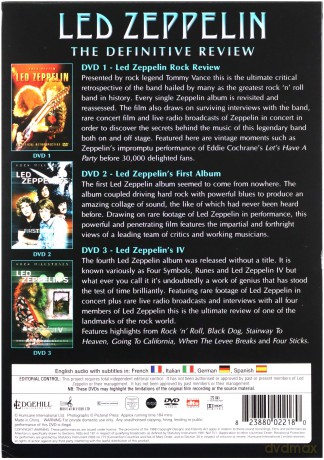 Led Zeppelin: The Definitive Review [BOX] [3DVD]
