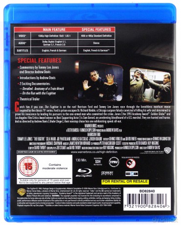Fugitive (Ścigany) [Blu-Ray]