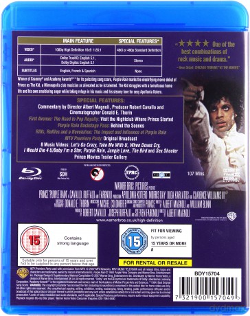 Purple Rain (Purpurowy deszcz) [Blu-Ray]
