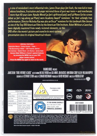 Rebel Without A Cause (Buntownik bez powodu) [DVD]
