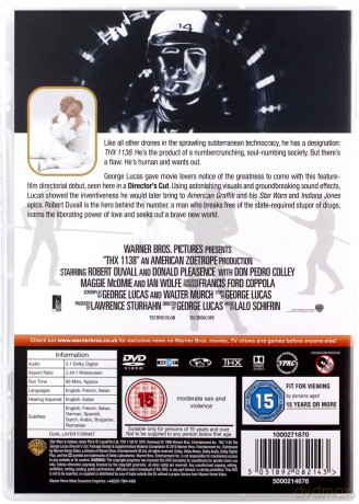 THX 1138 [DVD]
