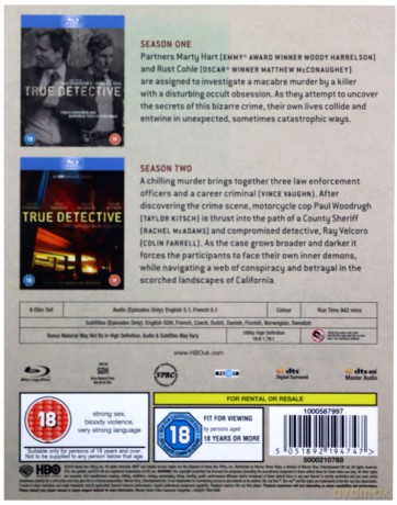 True Detective Season 1-2 [BOX] [6xBlu-Ray]
