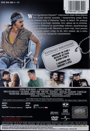 Urodzony 4 lipca edycja specjalna [DVD]
